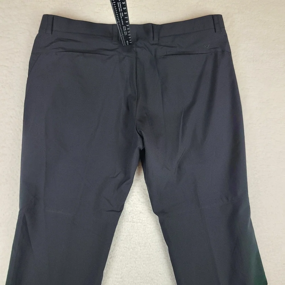 Callaway Pants Mens‎ 40x30 Black Straight Leg Activewear Performance Tech Golf